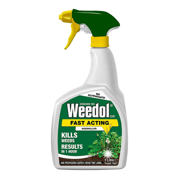 Weedol Fast Acting Weedkiller Spray | No Glyphosate, Ready to Use, 1L