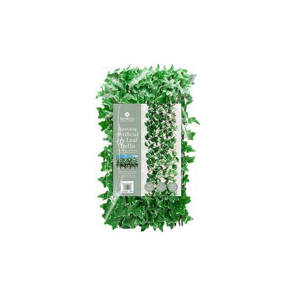 Rowan Artificial Ivy Leaf Expandable Trellis Screen | 180 x 30cm