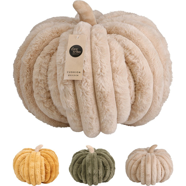 Cushion Pumpkin - Soft Plush - 32x25cm