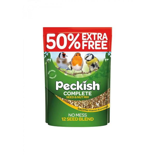 Peckish Complete Seed Mix Wild Bird Feed | 2kg + 50% Extra Free