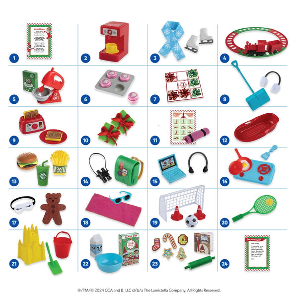Elf on the Shelf Polar Props Ultimate 24 Day Kit