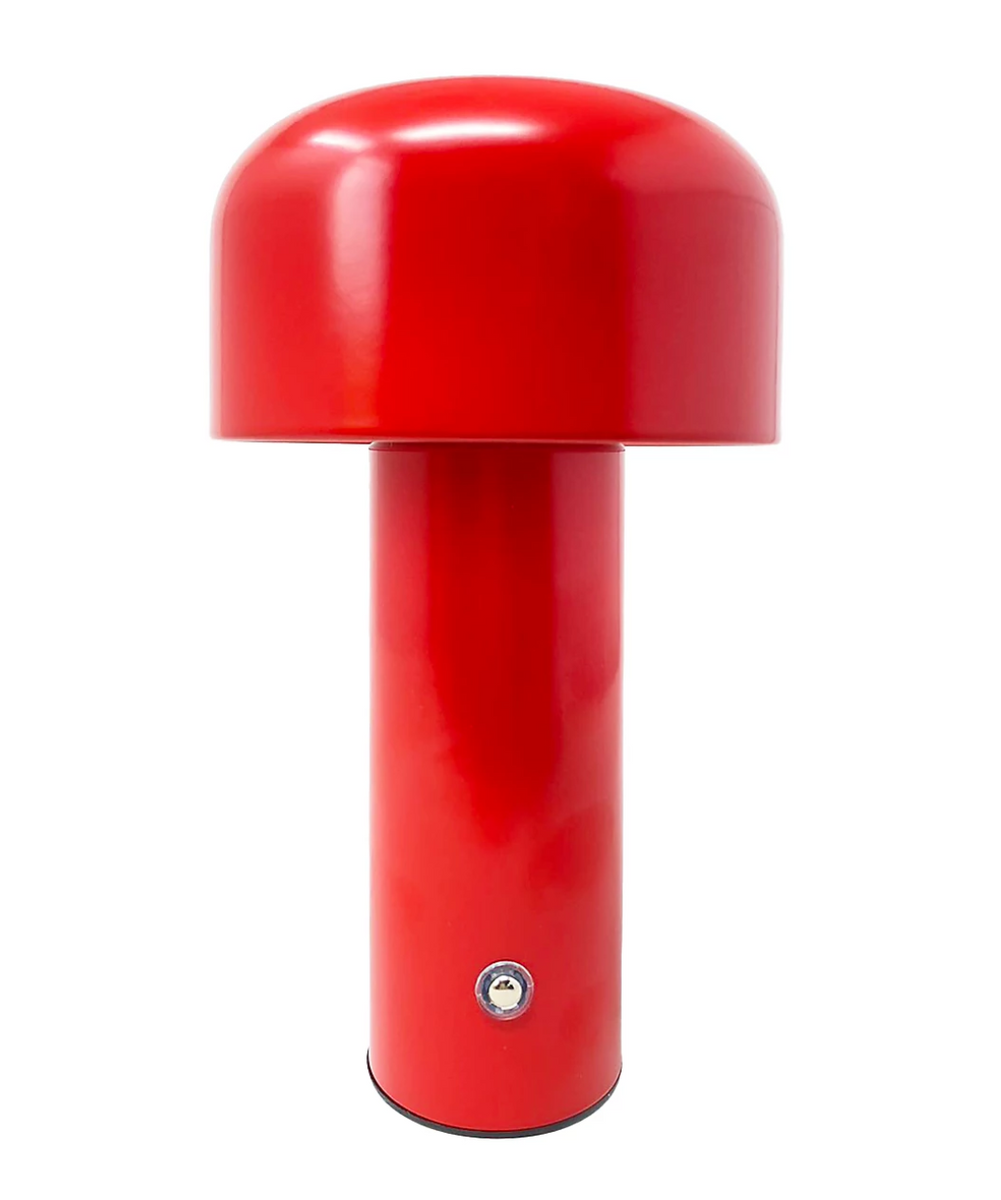 Mushroom Shape LED Desk Lamp - Red