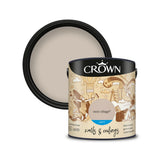 Crown Paint East Village Matt Interior Wall and Ceiling Paint | 2.5L