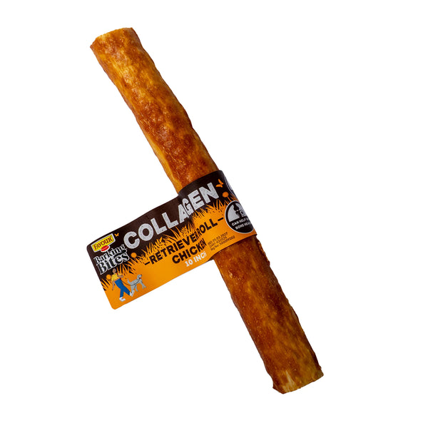 Favour Collagen Retriever Roll Dog Chew | Chicken, 10 Inch, 105g