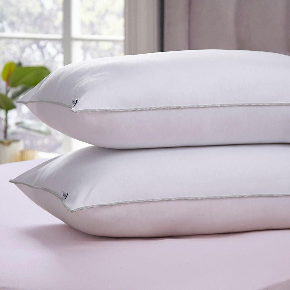 Silentnight Deep Sleep Pillow Pair | 400g Fill Weight, Pack of Two