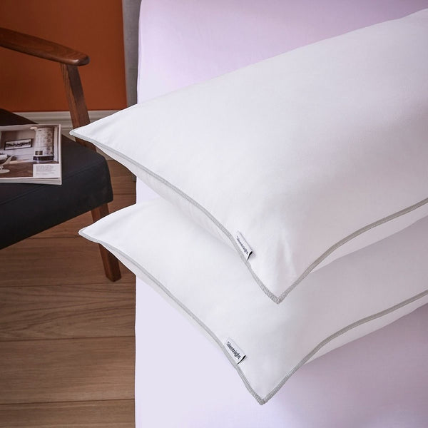 Silentnight Deep Sleep Pillow Pair | 400g Fill Weight, Pack of Two