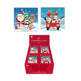 Festive Wonderland Christmas Mini Cards | Assorted Designs, Pack of 20