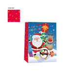 Festive Wonderland Santa Snow Scene Christmas Gift Bag | Large