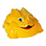 Bunny Shaped Toddler Training Potty Seat | Yellow, Raised Back Support