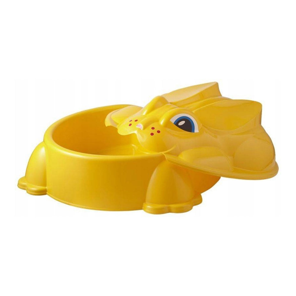 Bunny Shaped Toddler Training Potty Seat | Yellow, Raised Back Support