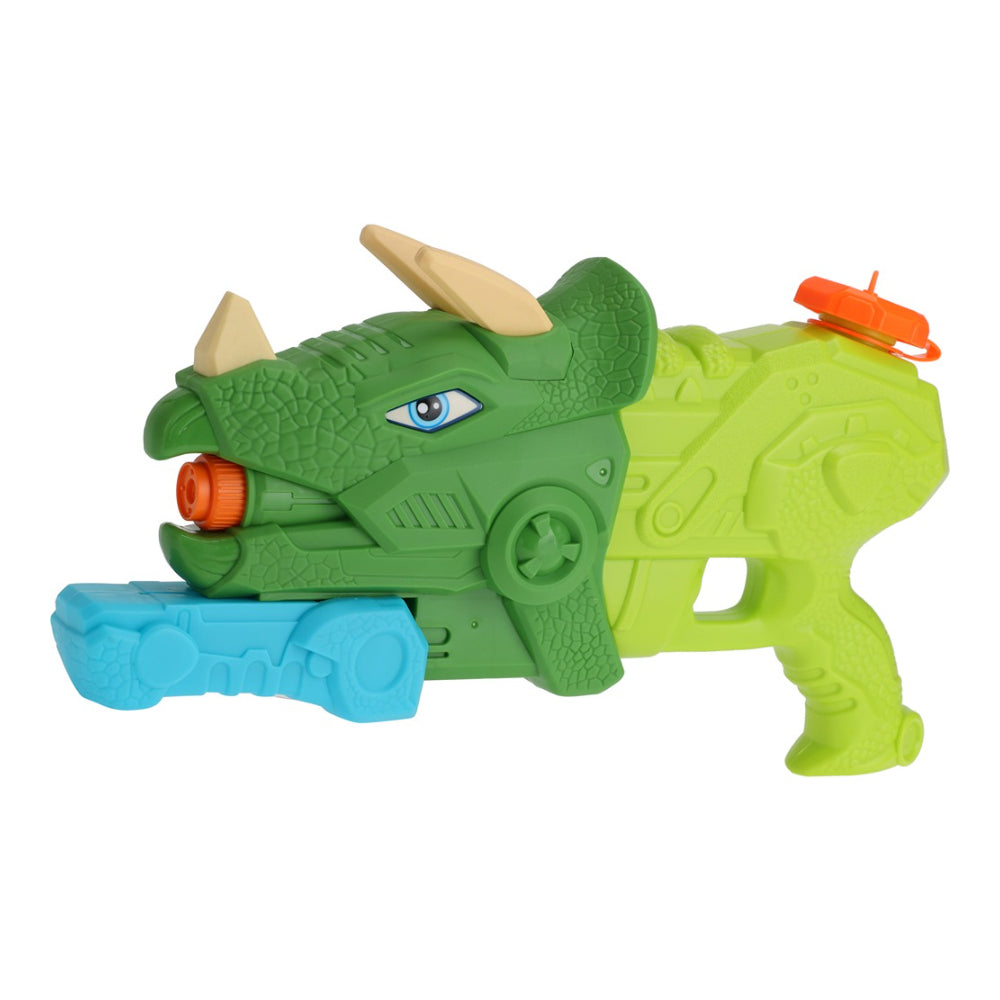 Dinosaur Easy-Fill Pump-Action Water Gun | 28cm, Assorted Colours