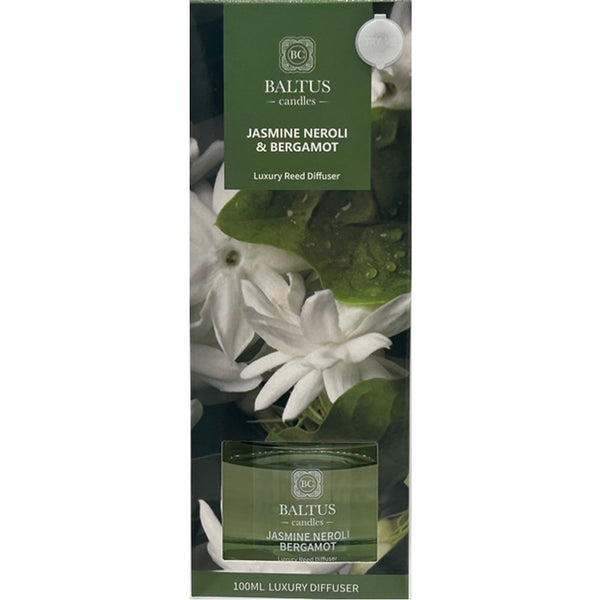 Baltus Luxury Jasmine, Neroli and Bergamot Reed Diffuser | 100ml