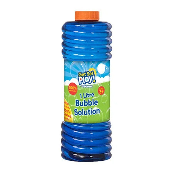 Assorted Colour Bubble Solution Refill Bottle | 1 Litre, Ages 3+