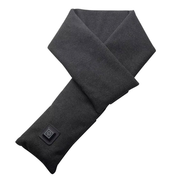 Carmen Heated Neck Scarf - Grey - 6.5cm x 22.5cm