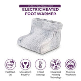 Carmen Heated Foot Warmer - Grey - 110W