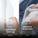 Carmen Heated Foot Warmer - Grey - 110W