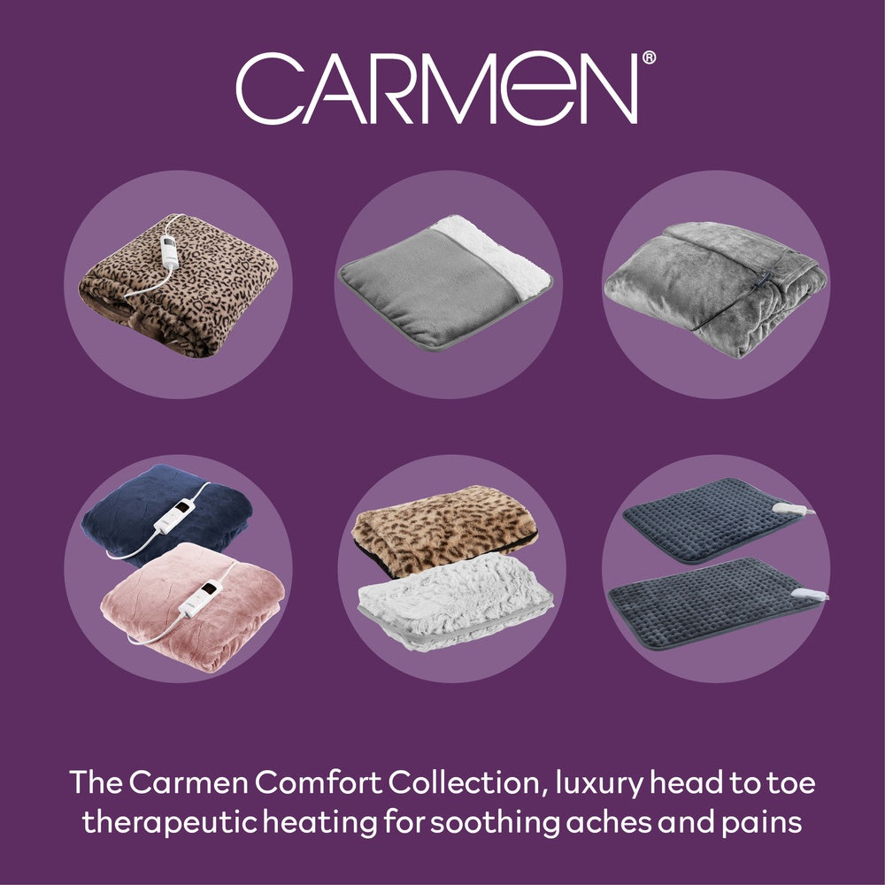Carmen Heated Foot Warmer - Grey - 110W
