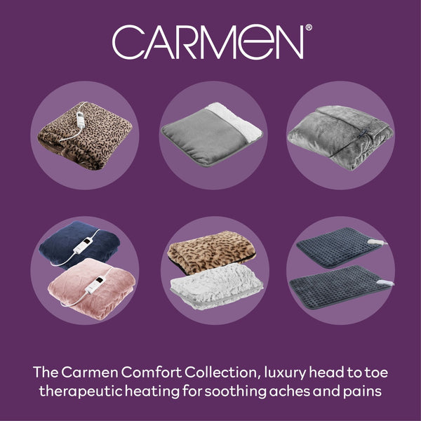 Carmen Heated Foot Warmer - Grey - 110W