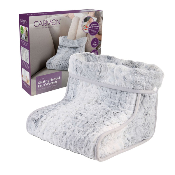 Carmen Heated Foot Warmer - Grey - 110W