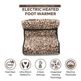 Carmen Heated Foot Warmer - Leopard Print - 1 Pack