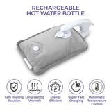 Carmen Rechargeable Hot Water Bottle - Grey - 1 Pack