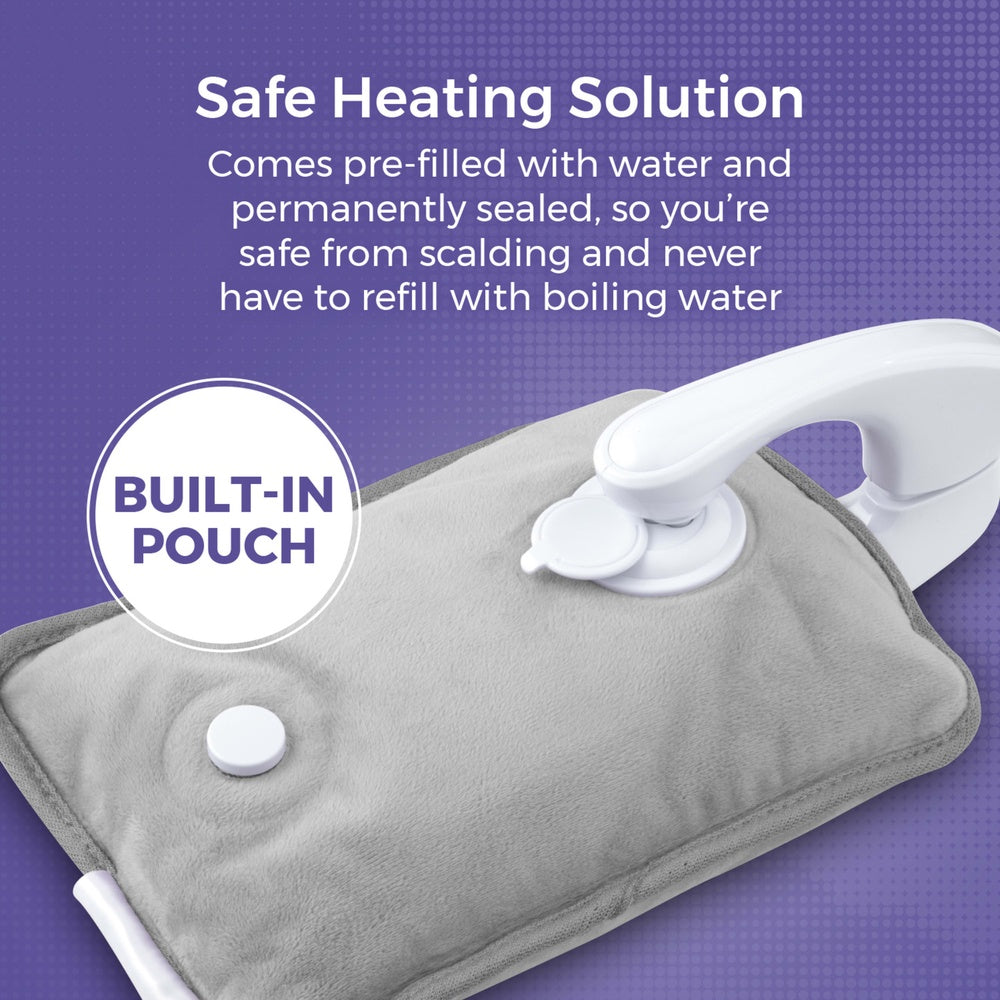 Carmen Rechargeable Hot Water Bottle - Grey - 1 Pack