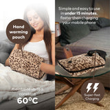 Carmen Rechargeable Hot Water Bottle - Leopard Print - 1 Pack