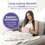 Carmen Rechargeable Hot Water Bottle - Pink - 1 Pack