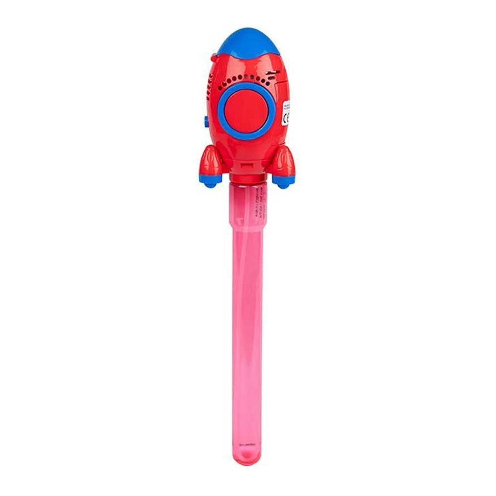 Rocket Bubble Wand Kids Outdoor Toy | 240ml, Assorted Colours