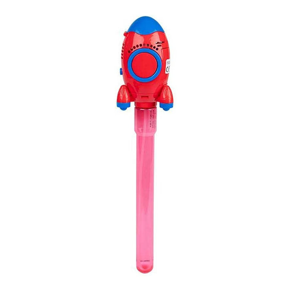 Rocket Bubble Wand Kids Outdoor Toy | 240ml, Assorted Colours