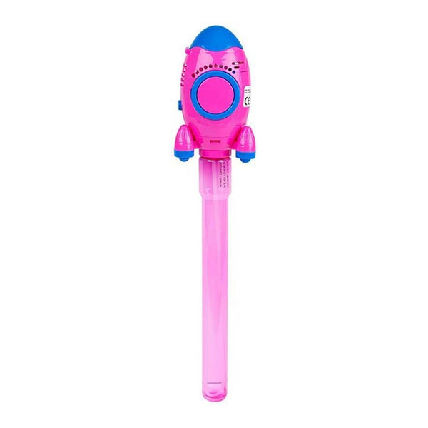 Rocket Bubble Wand Kids Outdoor Toy | 240ml, Assorted Colours