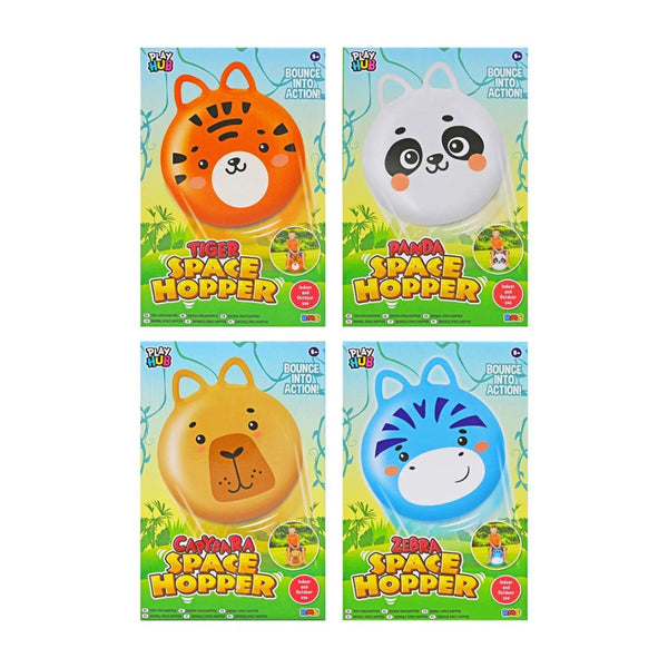 Animal Character Space Hoppers | Assorted Designs and Colours, Ages 3+
