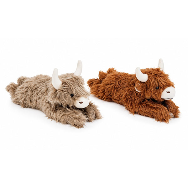 Highland Cow Door Stop | Soft, Durable, Non-Scratch Base