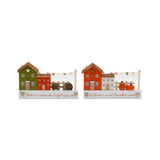 Autumn Village House Tabletop Decoration - Assorted Designs, 20 x 12.5cm