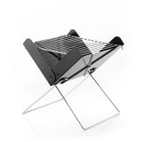 Portable Folding Charcoal BBQ Grill | Fold-Flat Outdoor Camping
