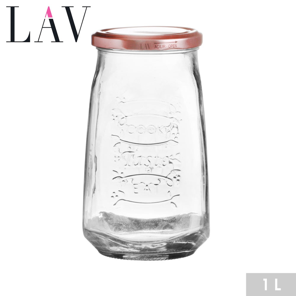 Lav Tasty Hermetique Jar - 1L