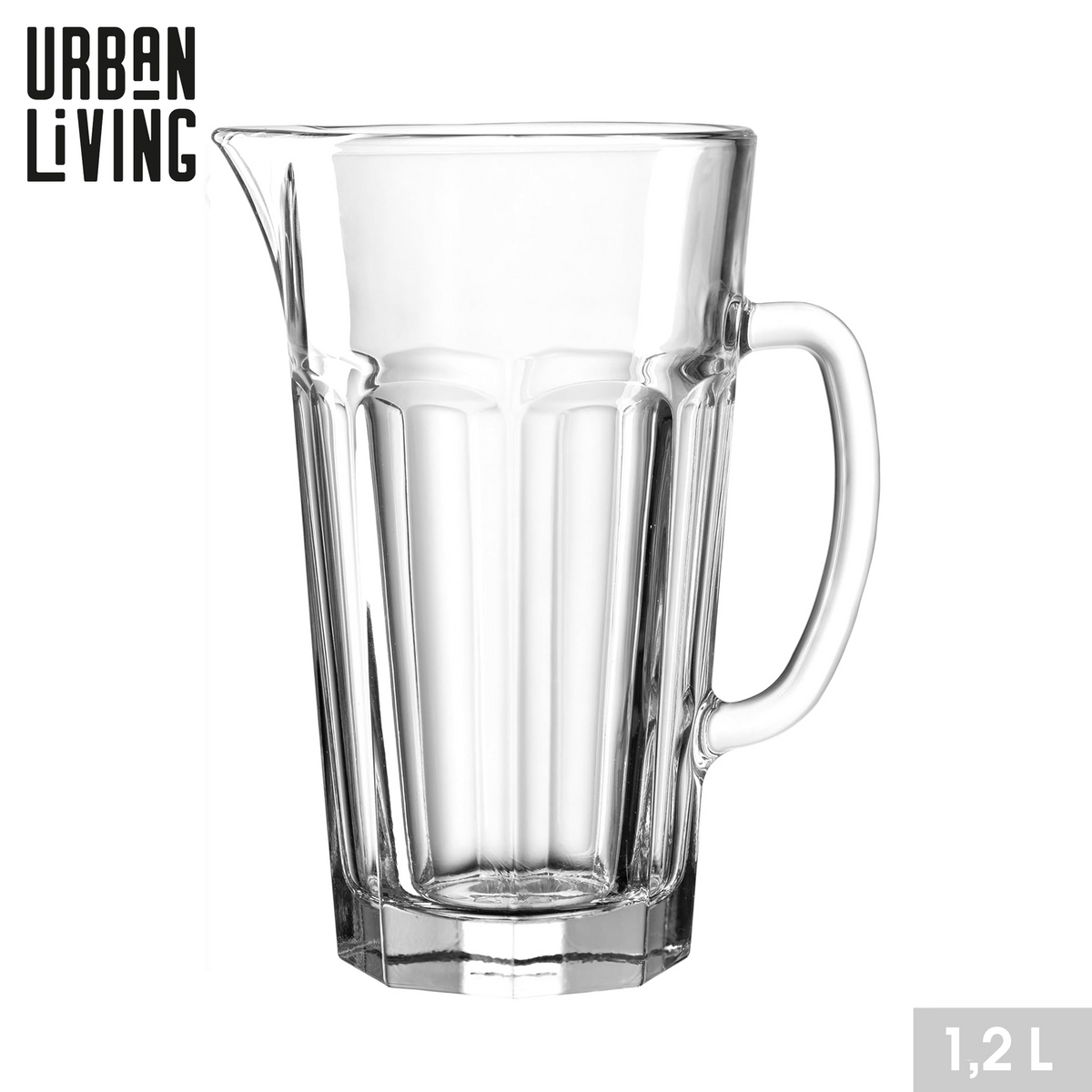 Glass Jug with Handle - 1.2L