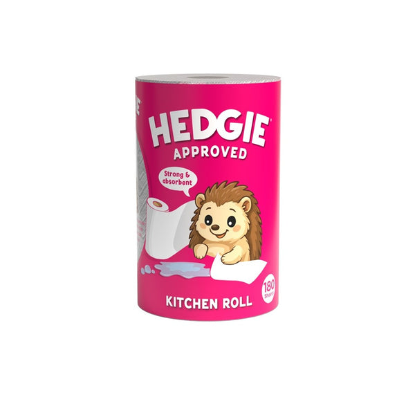 Hedgie Strong Absorbent Kitchen Towel Roll - 2 Ply, 180 Sheets