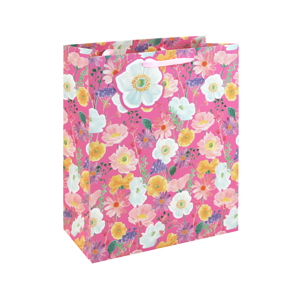 Floral Large Bag - EuroWrap - 33cm x 26.5cm