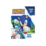  Sonic The Hedgehog Colouring Play Pack | 2 Books, 4 Pencils