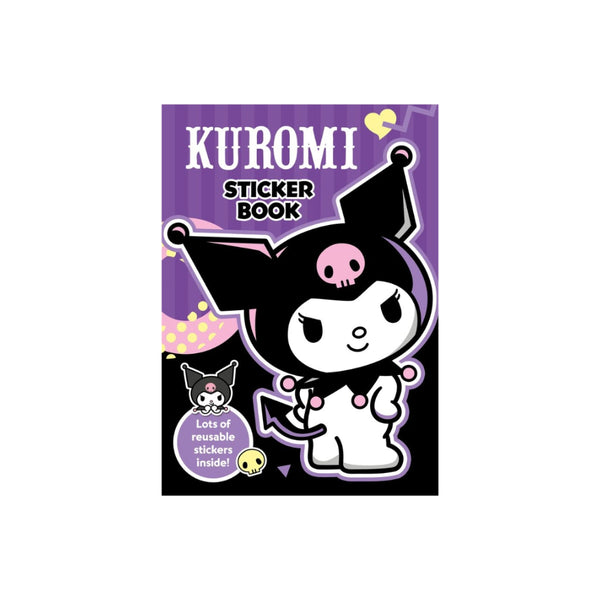  Kuromi Reusable Sticker Book | Purple Gothic-Cute Design
