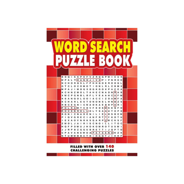  Bumper Wordsearch Puzzle Book | Over 140 Puzzles, Red Cover