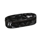 St. Right Black Geometric Hard-Shell Pencil Case | Dual Zip