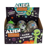 Alien Invasion Flashing Blinker Ball | Assorted Designs and Colours