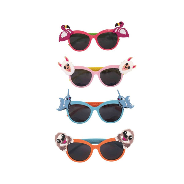 Cutie Shades Kids Sunglasses | UV 400, Assorted Animal Designs and Colours