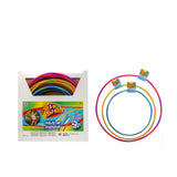 Hot Shots Striped Hula Hoop Active Play Toy | Assorted Colours, Age 3+