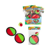 Deluxe Catch Ball Set Kids Outdoor Game | Red and Green, Age 3 Years+