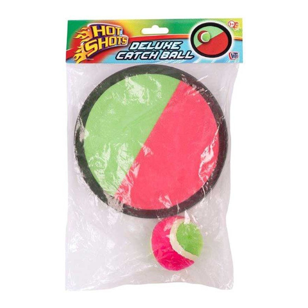 Deluxe Catch Ball Set Kids Outdoor Game | Red and Green, Age 3 Years+