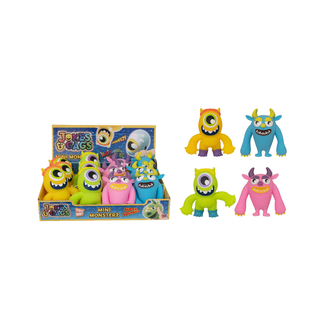 Manic Monsterz Light Up Squishy Monster Toy | Assorted Designs and Colours