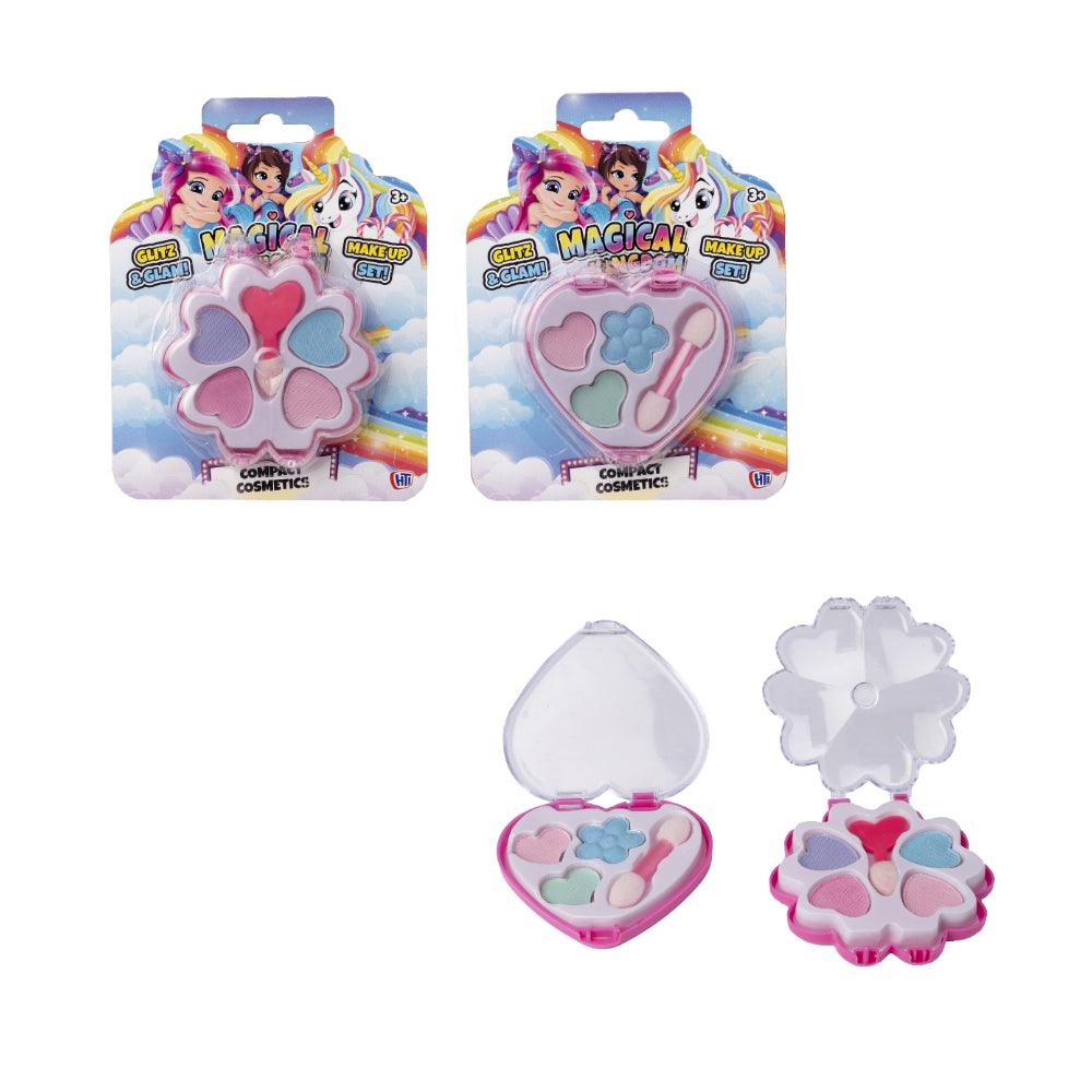 Compact Cosmetics Pretend Make-Up Compact | Assorted Designs, Ages 3+